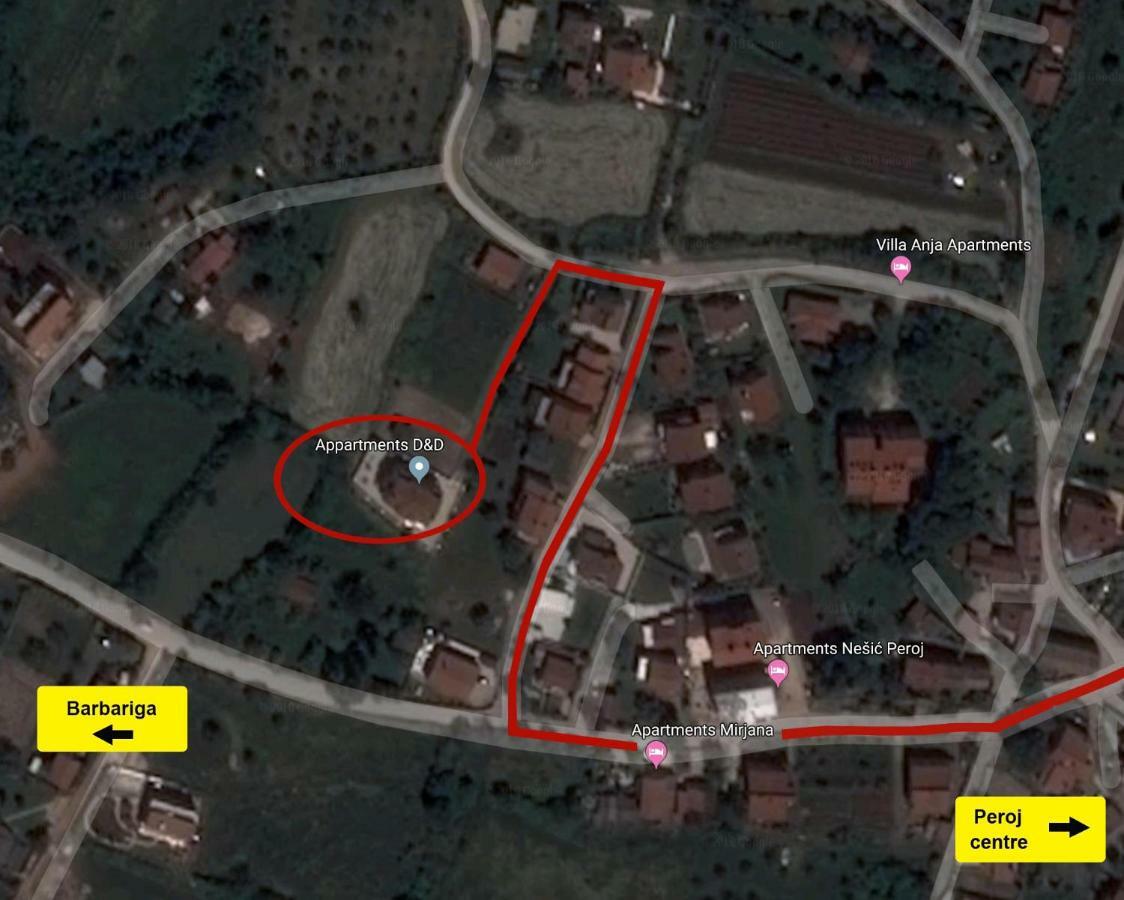 Appartments D&D Peroj Dış mekan fotoğraf